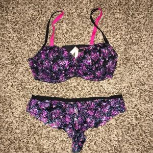 PINK VS Date Night Bra and Panty - Very Sexy!